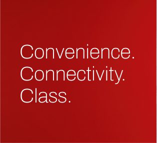 Convenience. Connectivity. Class. The Golden Triangle of Lifestyle